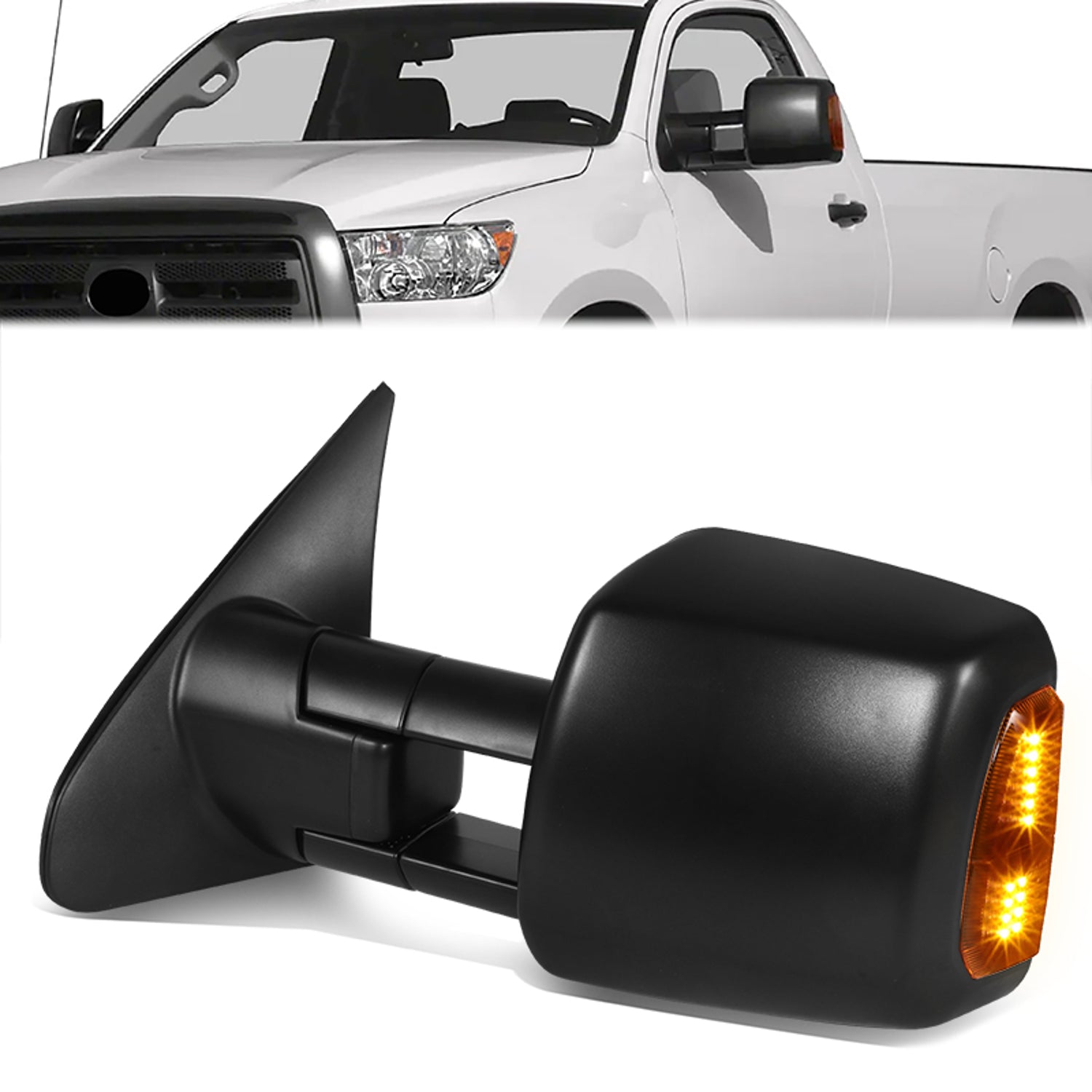 Factory Style Door Mirror (Driver Left) <BR>07-21 Toyota Tundra