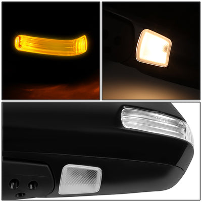 Powered Side View Mirrors With Heated, Signal <BR>10-13 Toyota 4Runner