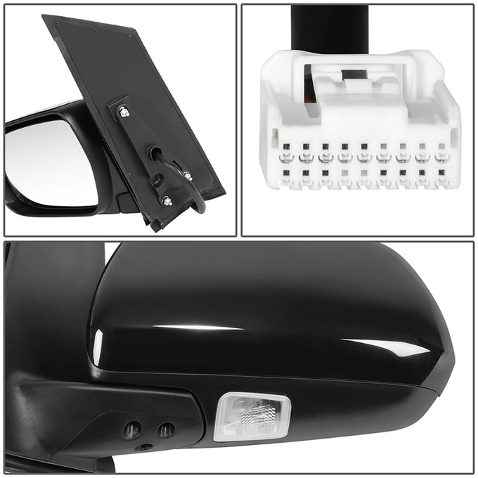 Powered Side View Mirrors With Heated, Memory <BR>11-12 Toyota Sienna