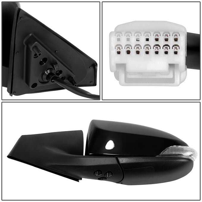 Powered Side View Mirrors With Heated, Signal, Memory <BR>13-18 Toyota Avalon