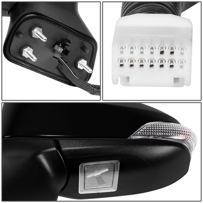 Powered Left Side Mirror W/ Heated, Signal<br>13-15 Toyota Venza