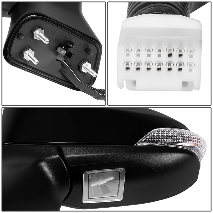 Powered Left Side Mirror W/ Heated, Signal<br>13-15 Toyota Venza