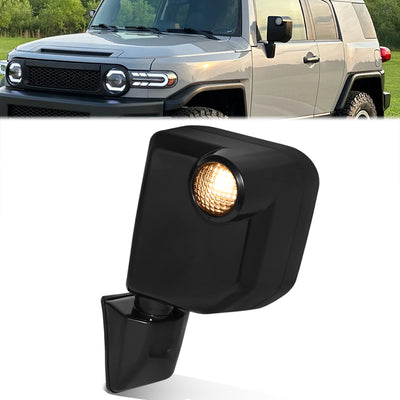 Factory Style Door Mirror (Driver Left) <BR>10-14 Toyota FJ Cruiser