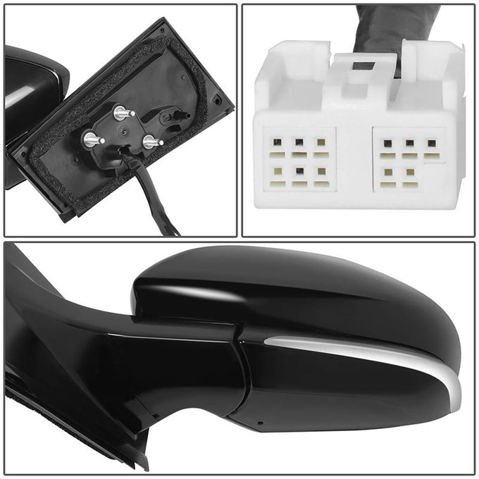 Powered Left Side Mirror W/Heated, Blind Spot <br> 16-20 Toyota Prius Prime