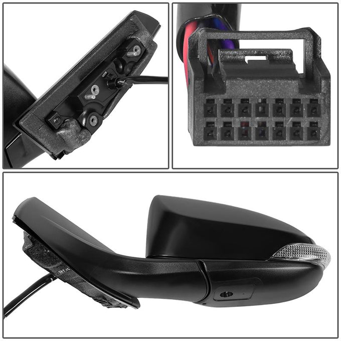 Powered Left Side Mirror W/Heated, Signal,Blind Spot <br> 18-22 Toyota C-HR