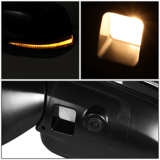 Powered Side View Mirrors With Heated, Signal <BR>19-24 Toyota RAV4