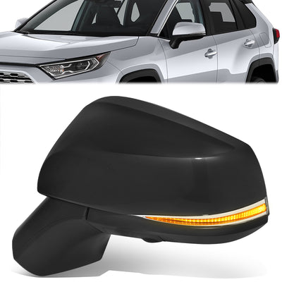 Powered Side View Mirrors With Heated, Signal <BR>19-24 Toyota RAV4