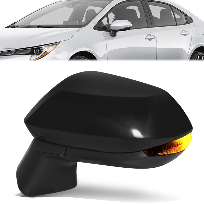 Powered Side View Mirrors With Heated, Signal <BR>20-24 Toyota Corolla