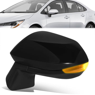Powered Left Side Mirror W/Heated, Signal,Blind Spot <br> 19-24 Toyota Corolla
