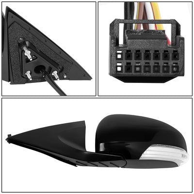 Powered Side View Mirrors With Heated, Signal <BR>11-12 Toyota Avalon