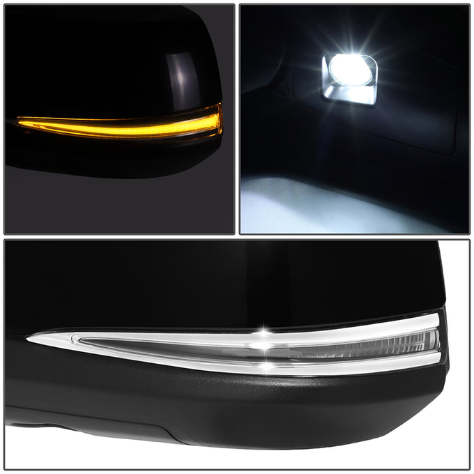 Powered Left Side Mirror W/Heated, Signal, Reverse Tilt<br>20-24 Toyota Highlander