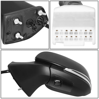 Powered Left Side Mirror W/Heated, Signal, Reverse Tilt<br>20-24 Toyota Highlander