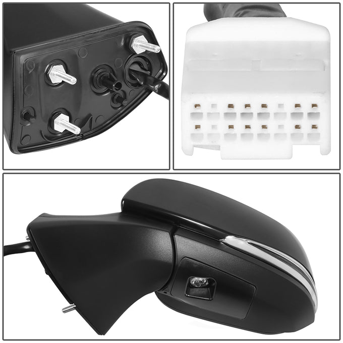 Powered Left Side Mirror W/Heated, Signal, Reverse Tilt<br>20-24 Toyota Highlander