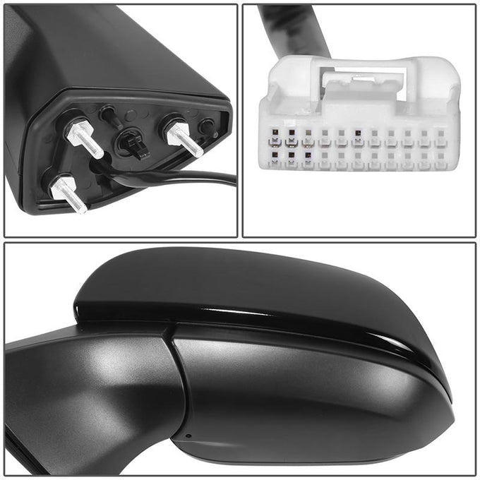 Powered Left Side Mirror W/Heated,Blind Spot Monitor <br> 21-24 Toyota Sienna