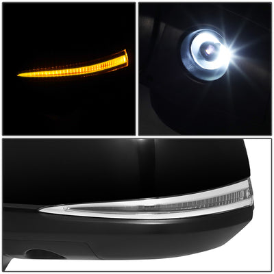 Powered Side View Mirrors With Heated, Signal, Memory <BR>20-24 Toyota Highlander