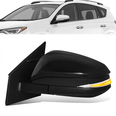 Powered Side View Mirrors With Heated, Signal <BR>16-18 Toyota RAV4