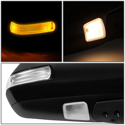Powered Side View Mirrors With Heated, Signal <BR>10-13 Toyota 4Runner