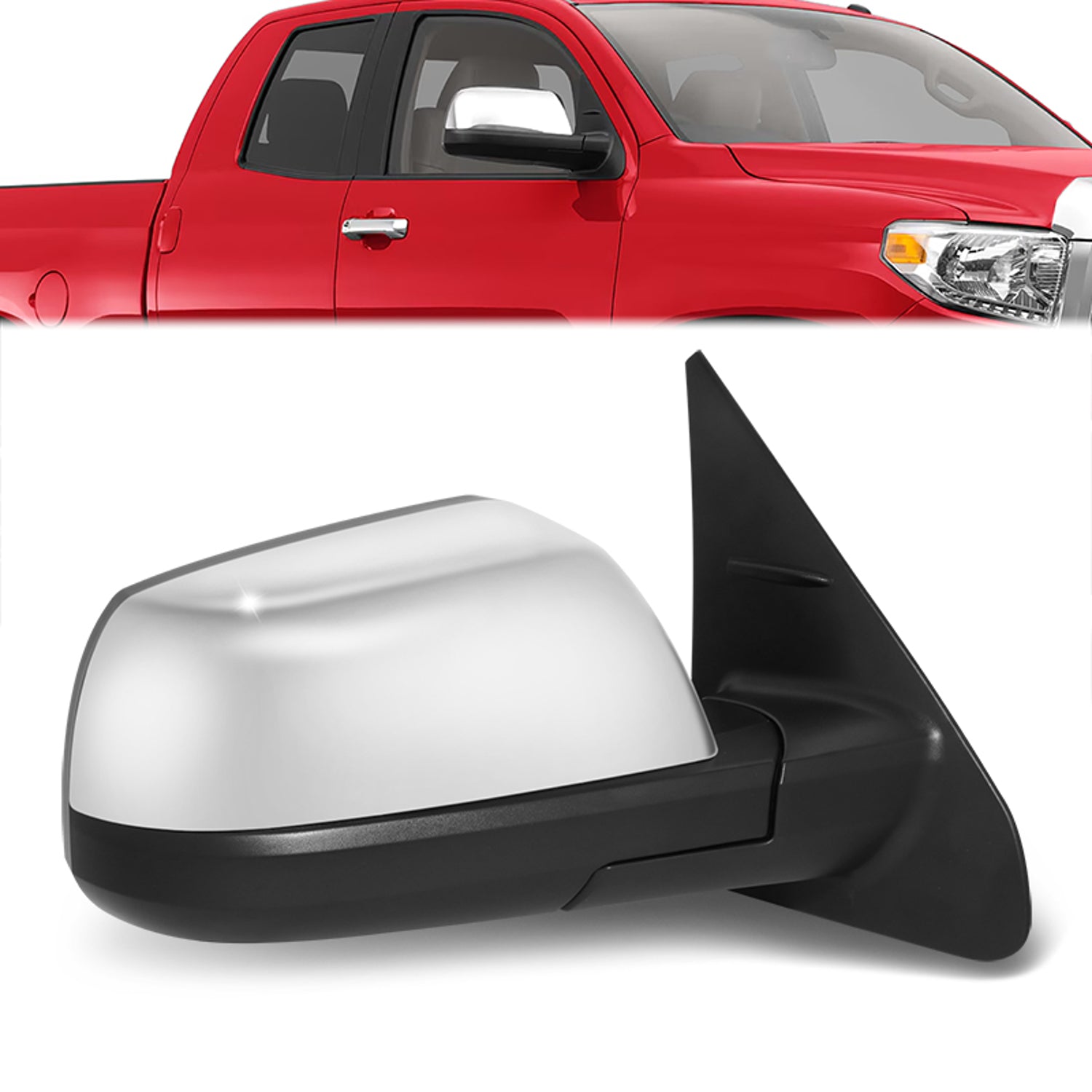 Powered Side View Mirrors With Heated <BR>14-21 Toyota Tundra