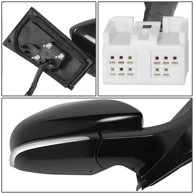 Powered Right Side Mirror W/Heated, Blind Spot <br> 16-20 Toyota Prius Prime