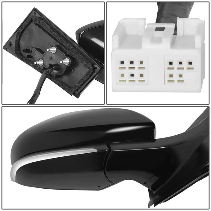 Powered Right Side Mirror W/Heated, Blind Spot <br> 16-20 Toyota Prius Prime