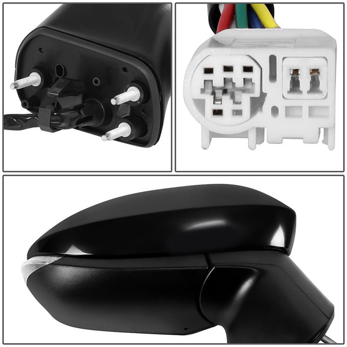 Powered Side View Mirrors With Heated, Signal <BR>20-24 Toyota Corolla