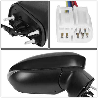 Powered Right Side Mirror W/Heated, Signal <br> 19-24 Toyota Corolla