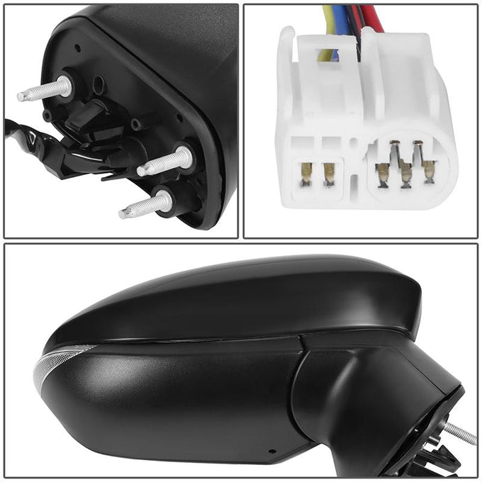 Powered Right Side Mirror W/Heated, Signal <br> 19-24 Toyota Corolla