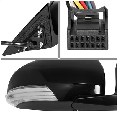 Powered Side View Mirrors With Heated, Signal, Memory <BR>11-12 Toyota Avalon