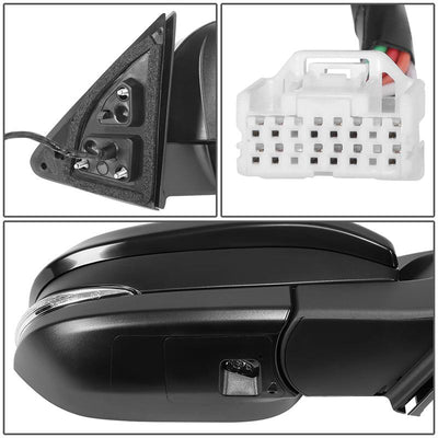 Powered Right Side Mirror W/Heated, Signal,Memory <br> 18-19 Toyota Highlander