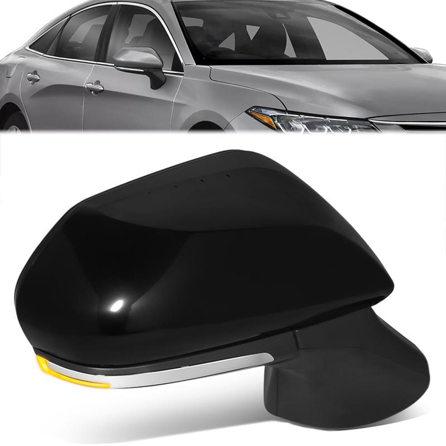 Powered Right Side Mirror W/Heated, Signal,Memory <br> 19-22 Toyota Avalon