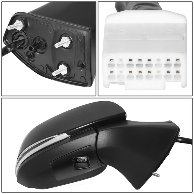 Powered Right Side Mirror W/ Heated, Signal, Puddle Light<br>20-24 Toyota Highlander