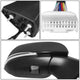 Powered Fold Right Side Mirror W/ Heated, Signal<br>21-24 Toyota Sienna