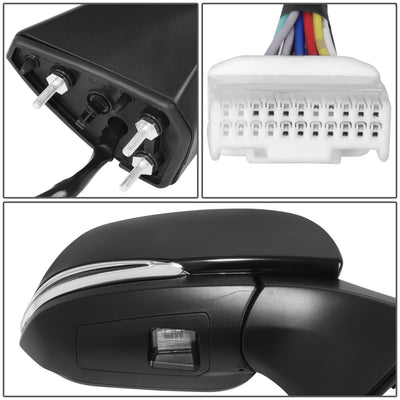 Powered Fold Right Side Mirror W/ Heated, Signal<br>21-24 Toyota Sienna