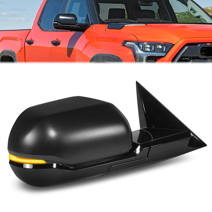 Powered Side View Mirrors With Heated <BR>22-24 Toyota Tundra