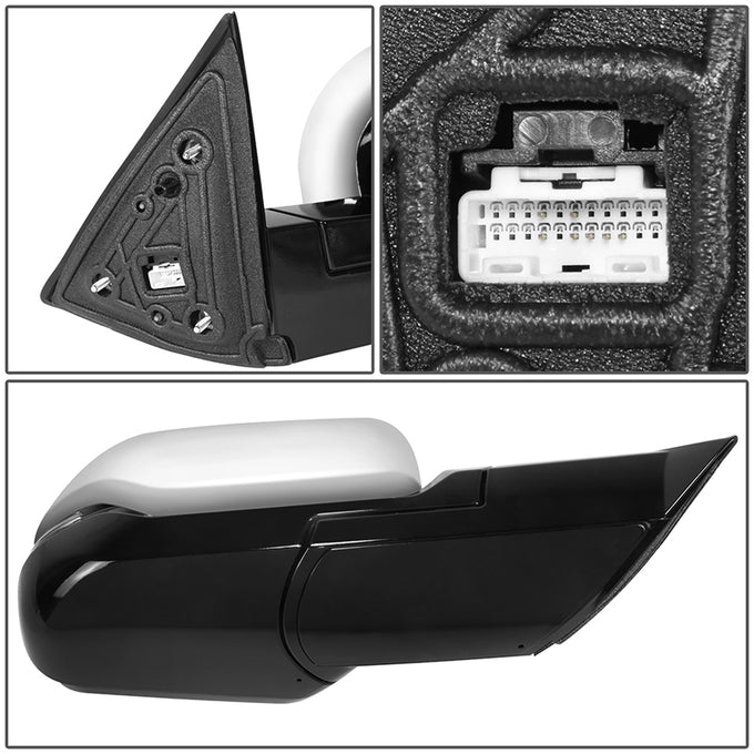Powered Side View Mirrors With Heated, Signal <BR>22-24 Toyota Tundra, 23-24 Sequoia