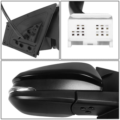 Powered Side View Mirrors With Heated, Signal <BR>16-18 Toyota RAV4