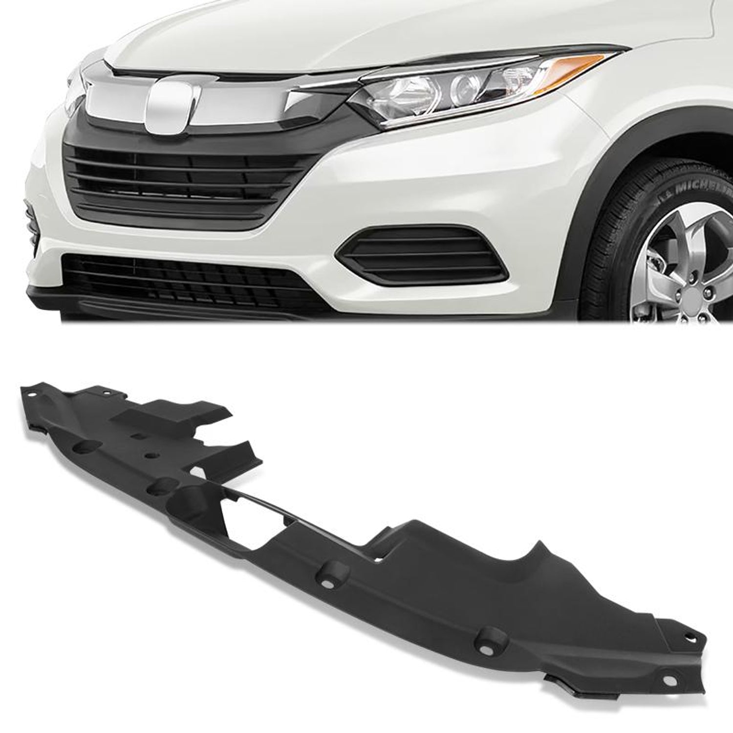Factory Style Upper Radiator Support Cover <br>19-22 Honda HR-V