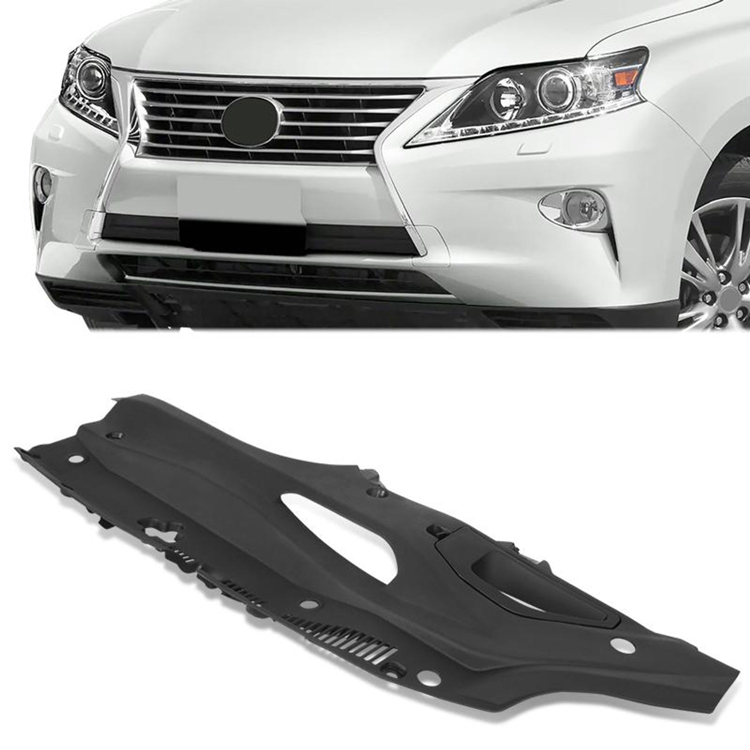 Factory Style Upper Radiator Support Cover <br>10-15 Lexus RX350, 2015 RX450h