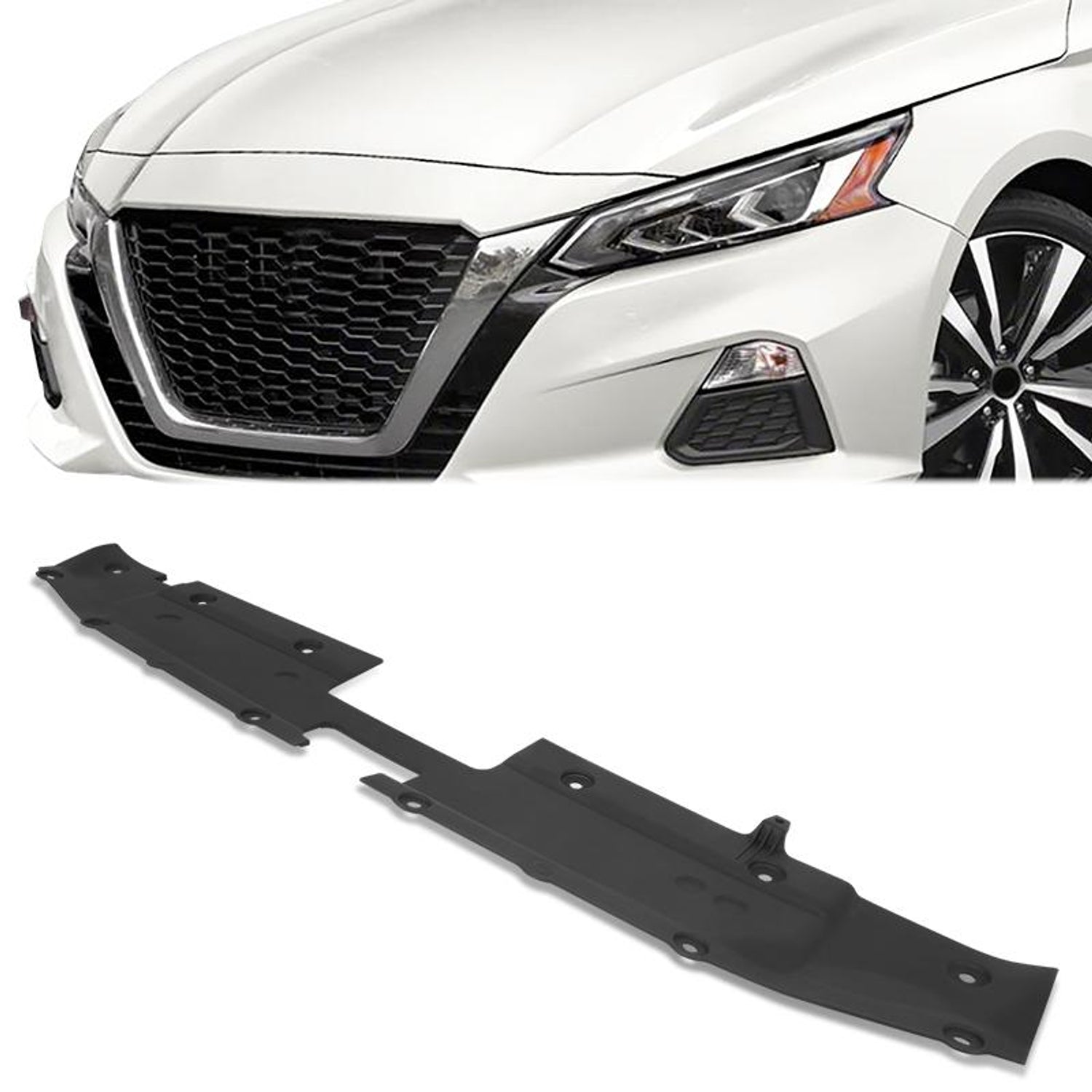 Factory Style Upper Radiator Support Cover <br>19-24 Nissan Altima