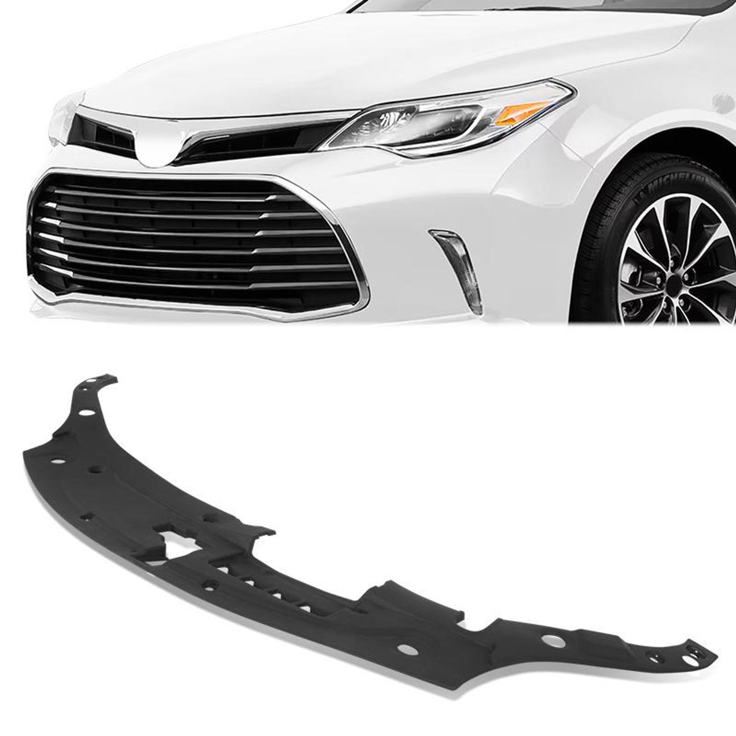 Factory Style Upper Radiator Support Cover <br>13-18 Toyota Avalon