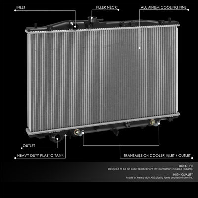 13081 Replacement Radiator <br> 09-12 Acura Rl