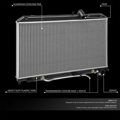 13101 Replacement Radiator <br> 09-11 Mazda RX-8