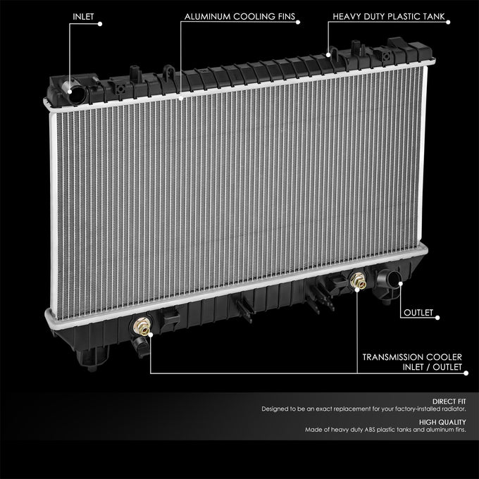13211 Replacement Radiator <br> 10-11 Chevy Camaro
