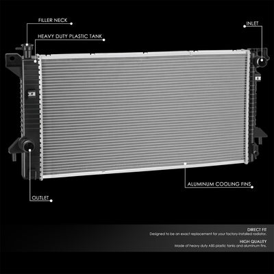 13227 Replacement Radiator <br>10-14 Ford F-150
