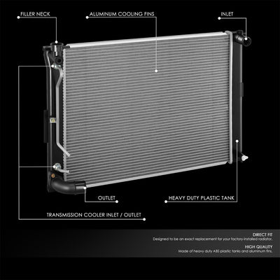 13256 Replacement Radiator <br> 04-06 Lexus RX330