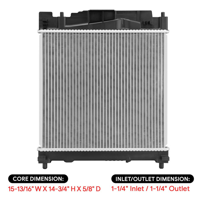 13263 Replacement Radiator <br>12-15 Scion iQ