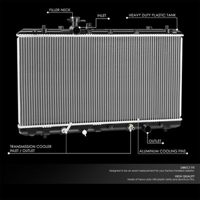 13287 Replacement Radiator<br>10-13 Suzuki Sx4