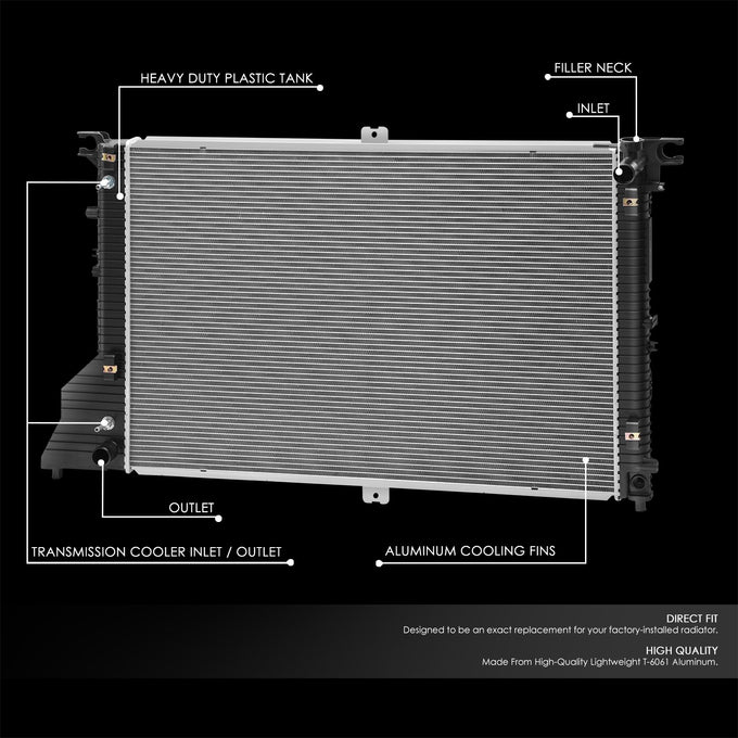 13335 Replacement Radiator <br>12-21 Nissan NV1500 NV2500 NV3500 4.0L 5.6L