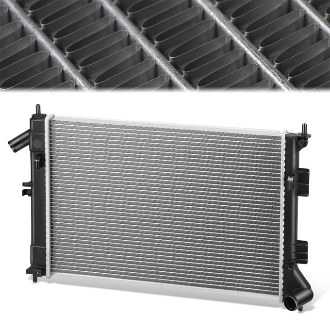 13374 Replacement Radiator<br>12-13 Hyundai Elantra, 14-16 Kia Forte 1.6L 1.8L