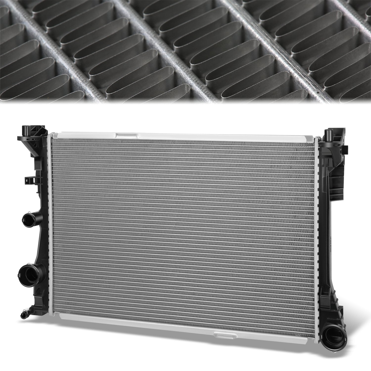 13376 Replacement Radiator <br> 12-15 Mercedes-Benz C250, 12-16 E250 SLK350 AT